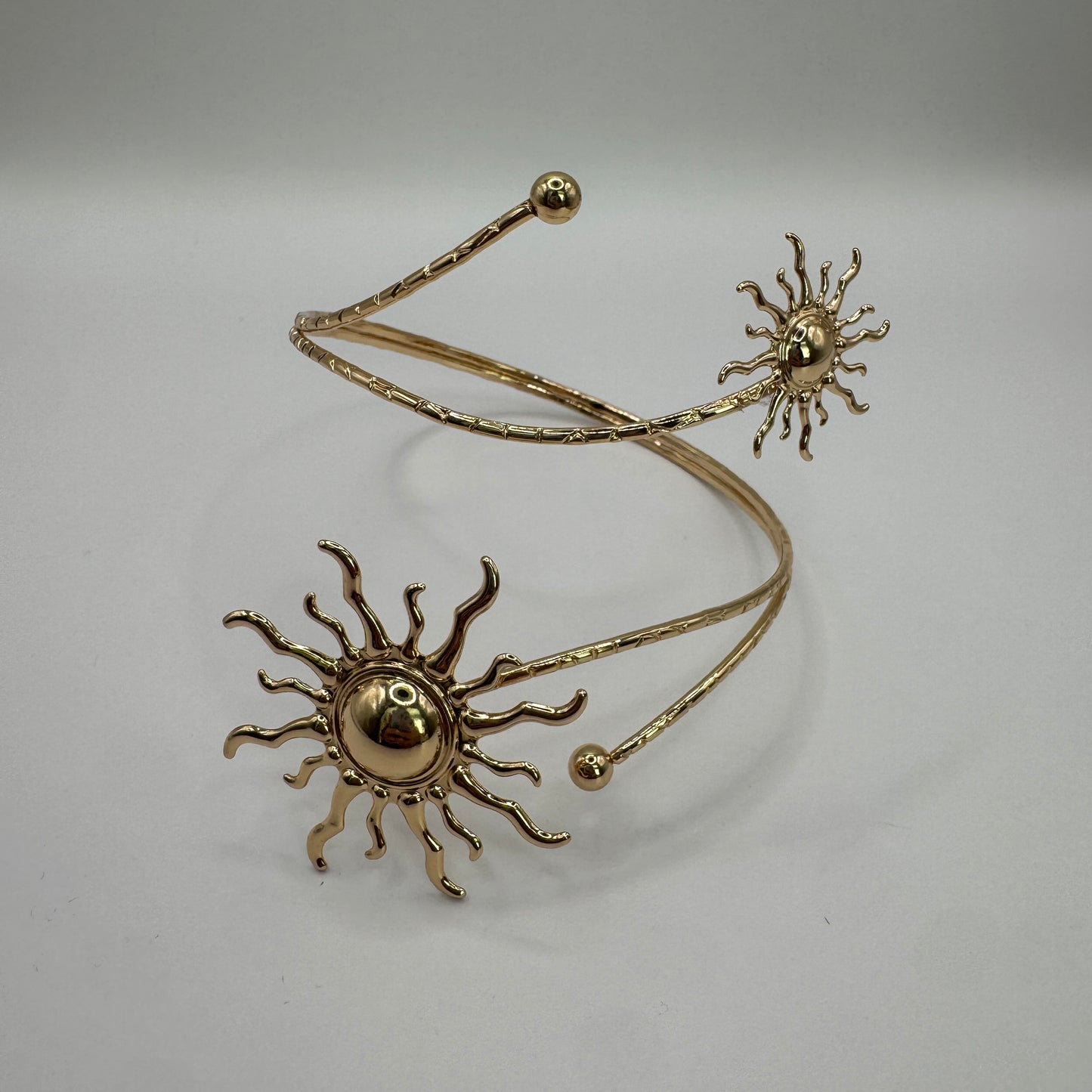 Swirl Sun Arm Cuff