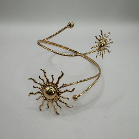 Swirl Sun Arm Cuff