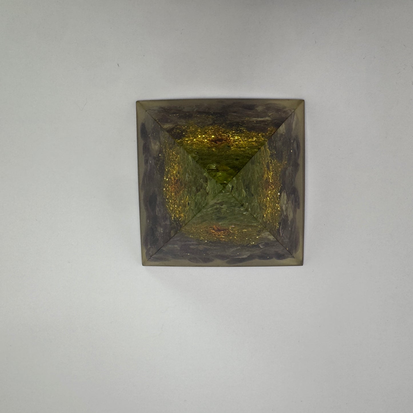 Tree of Life Pyramid Crystal