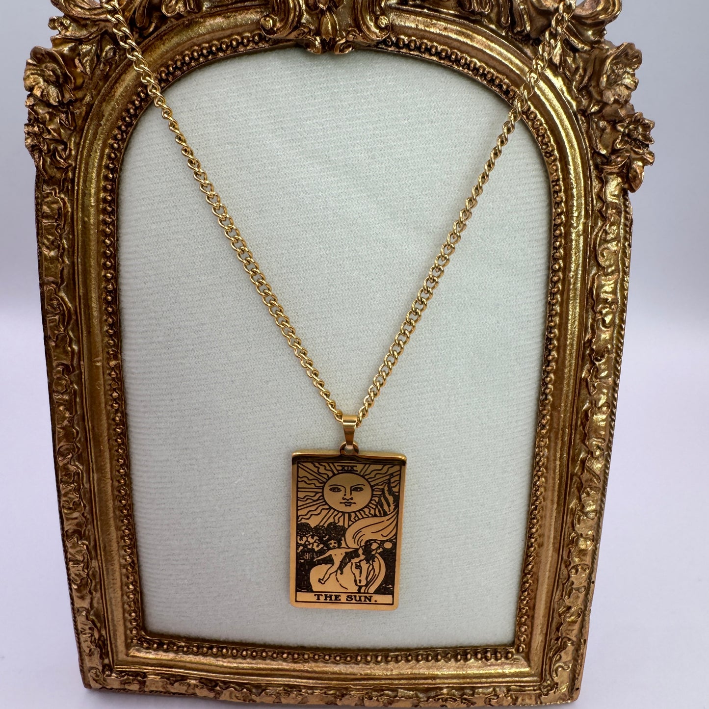 Sun Tarot Necklace