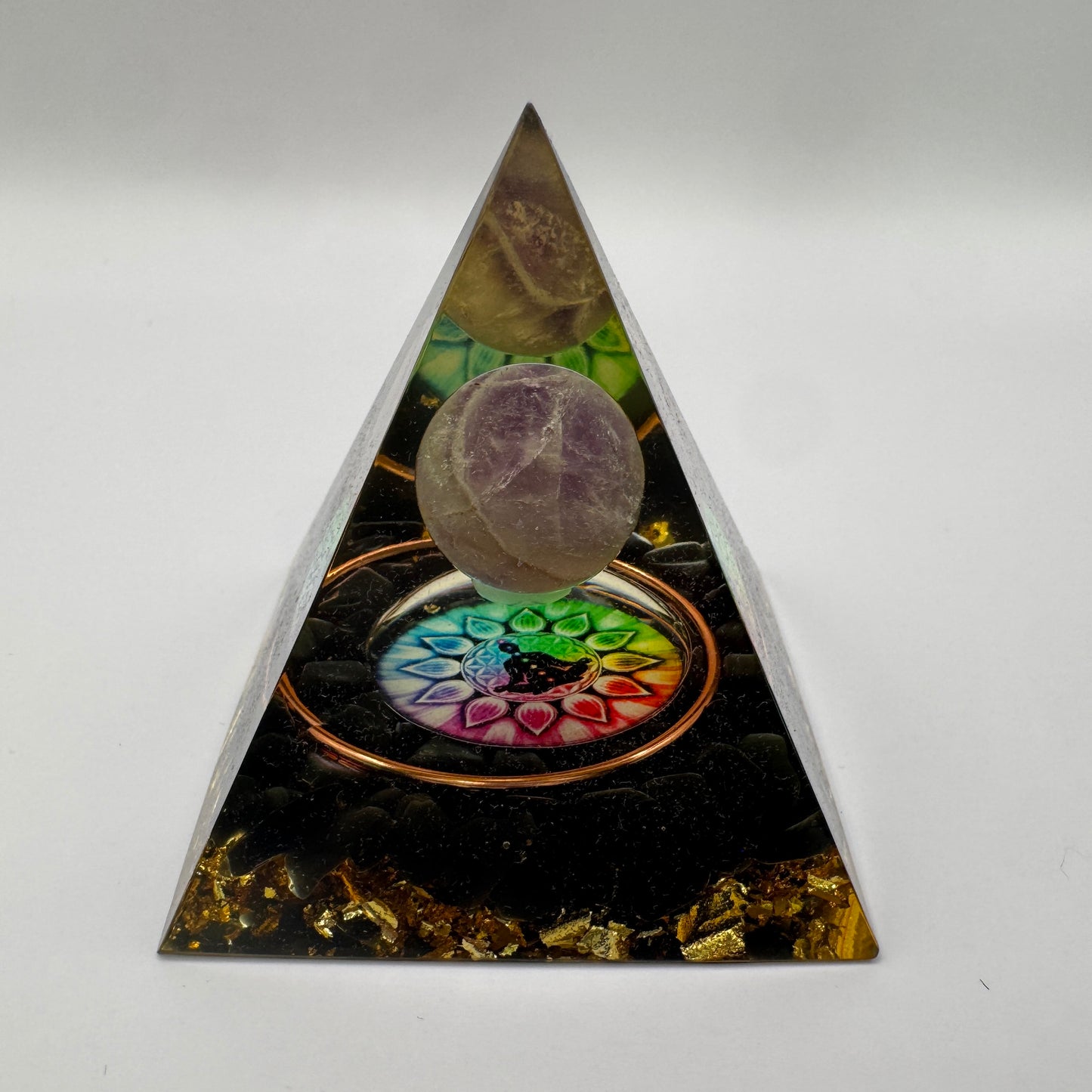 Chakra Pyramid Crystal