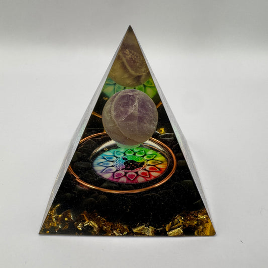 Chakra Pyramid Crystal
