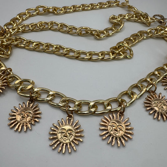 Sun Charm Waist Chain