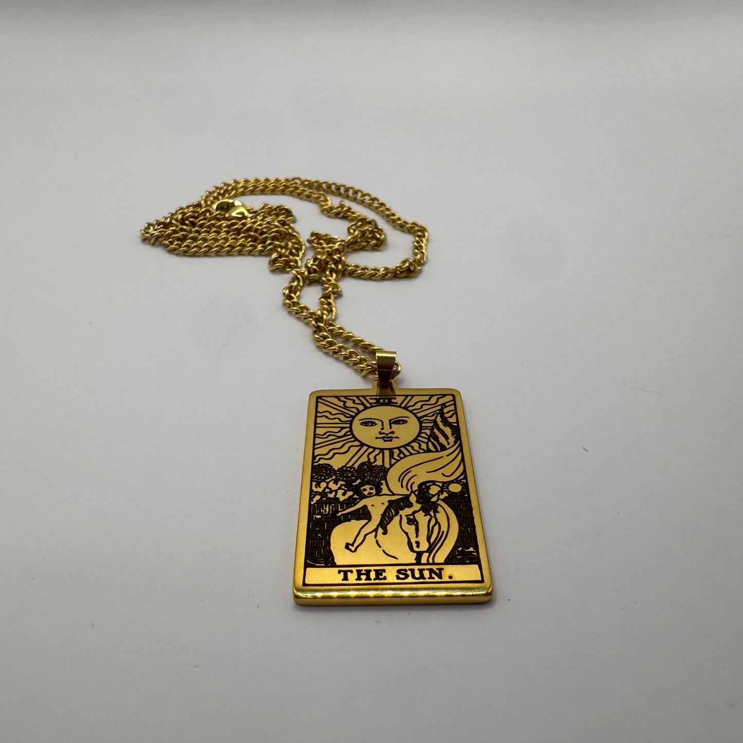 Sun Tarot Necklace