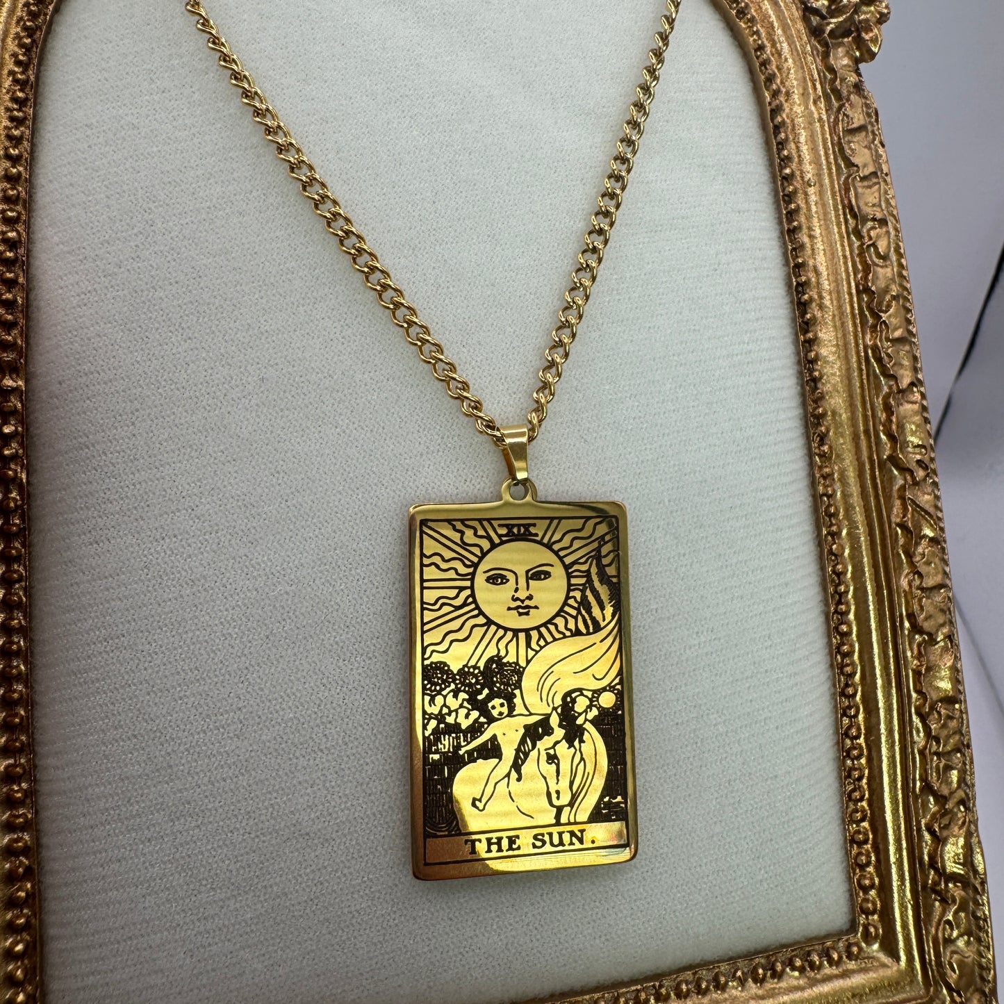 Sun Tarot Necklace
