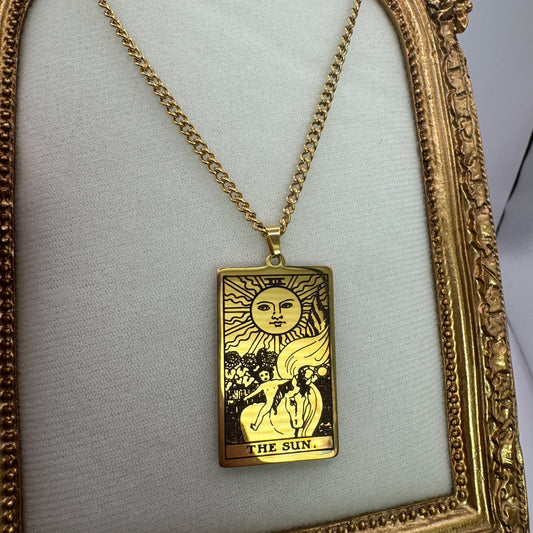 Sun Tarot Necklace