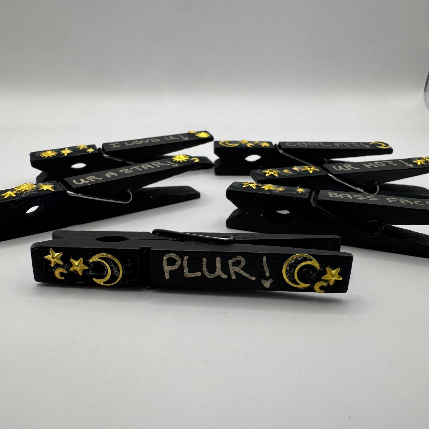 Moon & Sun Clothespin Set