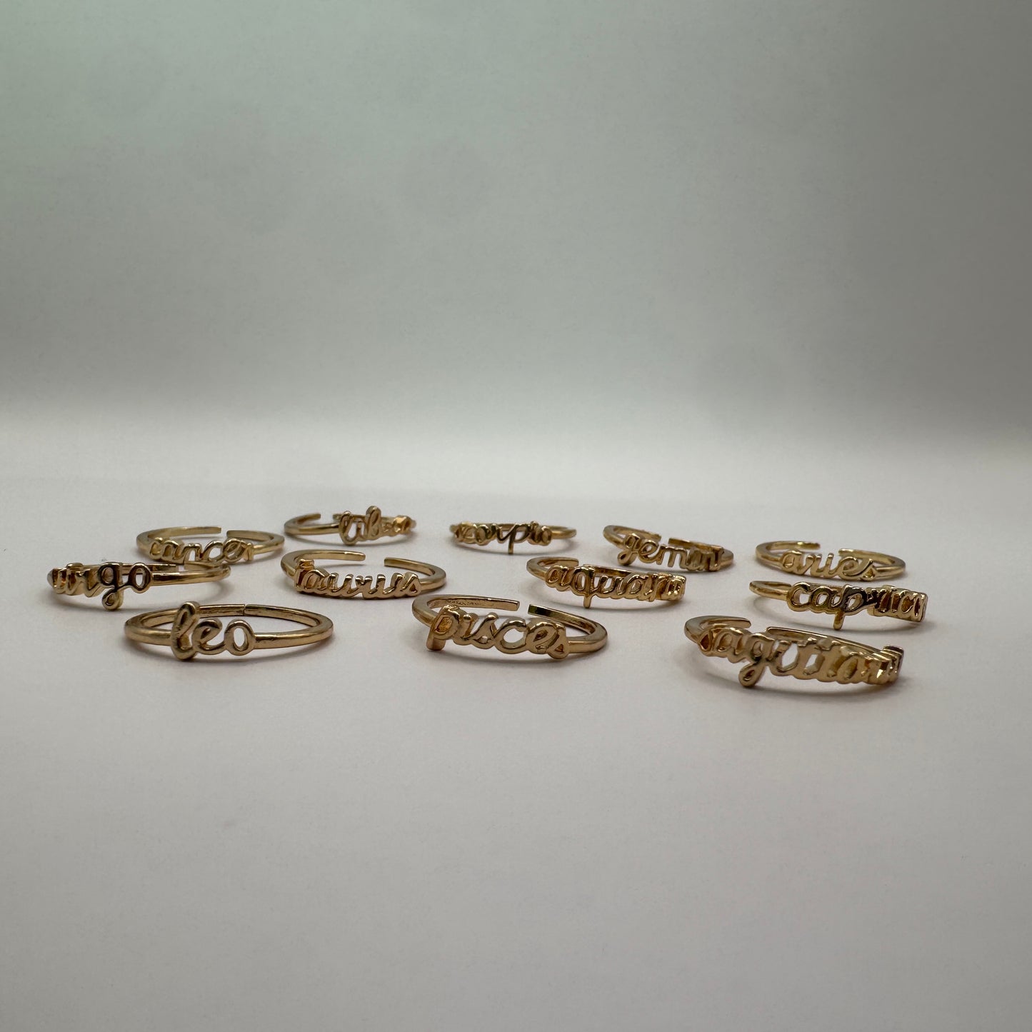 Gold Zodiac Ring